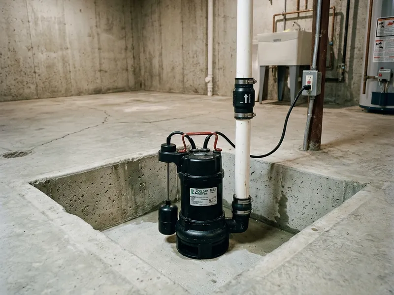 Sump Pump Installation Plumber in Round Top, TX